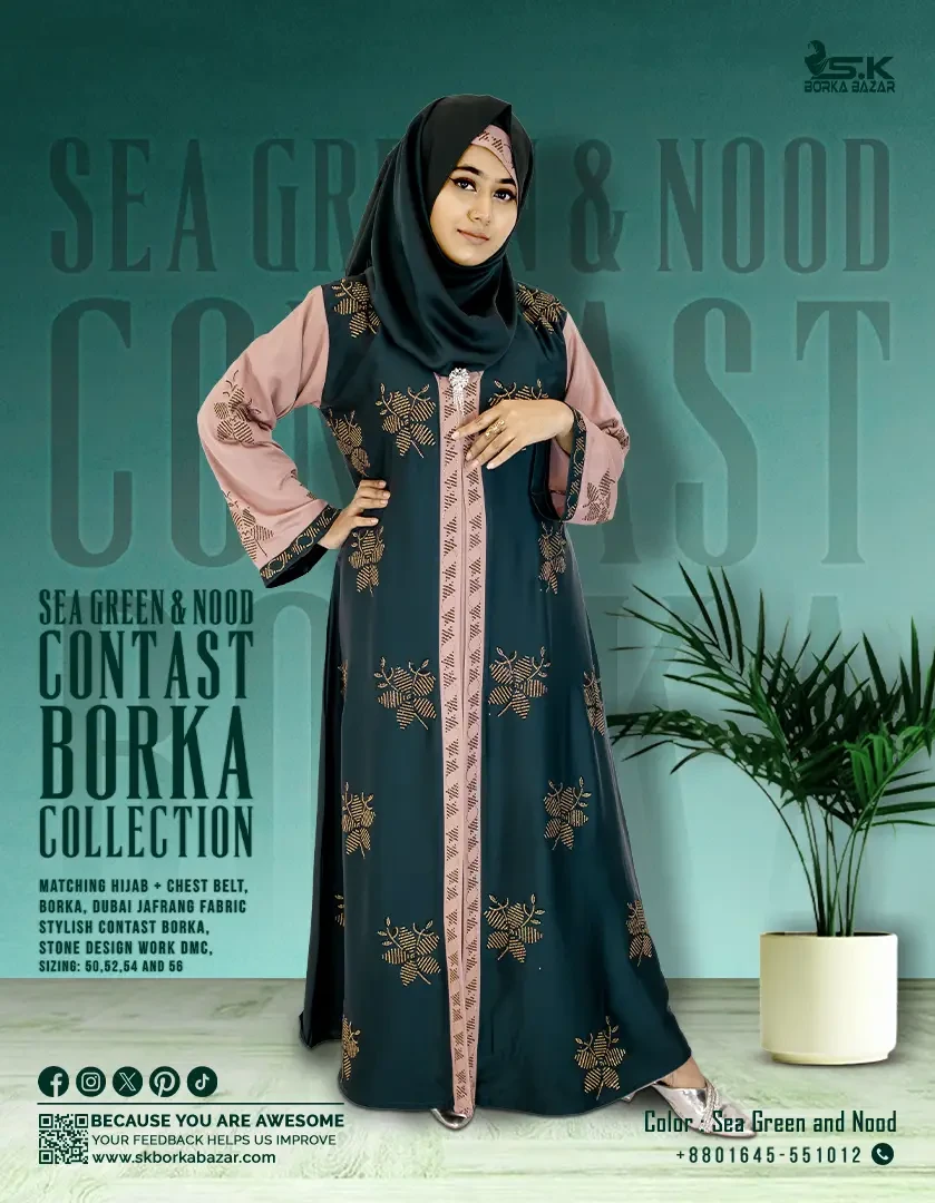 Stylish Contast Borka Collection