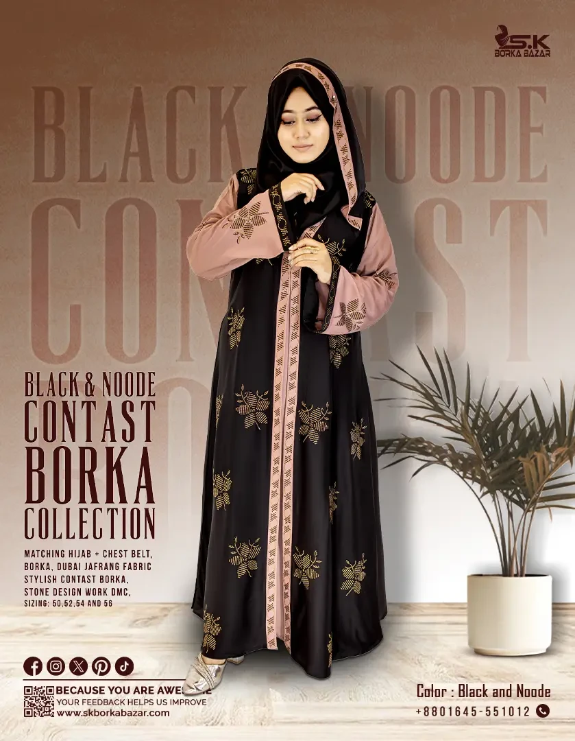 Stylish Contast Borka Collection